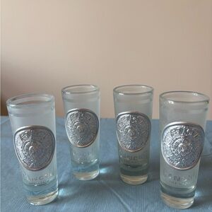 Cancun Silver Shot Glass Set - NEW